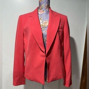 Nine West Vibrant Coral Blazer